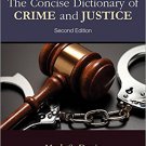 Ebook 978-1483380933 The Concise Dictionary of Crime and Justice