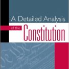 Ebook 978-0742522374 A Detailed Analysis of the Constitution