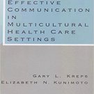 Ebook 978-0803947146 Effective Communication in Multicultural Health Care Settings (Communicating