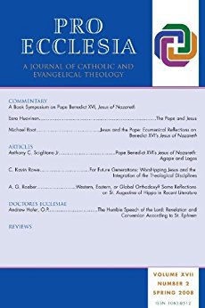 Ebook Pro Ecclesia Vol 17-N2: A Journal of Catholic and Evangelical Theology