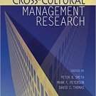 Ebook 978-1412940269 The Handbook of Cross-Cultural Management Research