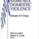 Ebook 978-0761903222 Same-Sex Domestic Violence: Strategies for Change (SAGE Series on Violence a
