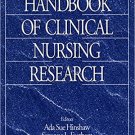 Ebook 978-0803957848 Handbook of Clinical Nursing Research