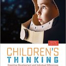Ebook 978-1506334356 Children's Thinking: Cognitive Development and Individual Differences