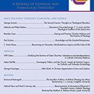 Ebook Pro Ecclesia Vol 24-N3: A Journal of Catholic and Evangelical Theology