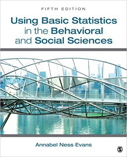 Ebook 978-1452259505 Using Basic Statistics in the Behavioral and Social Sciences