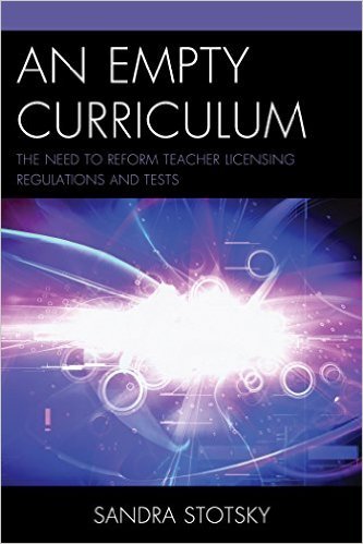 Ebook 978-1475815672 An Empty Curriculum: The Need to Reform Teacher Licensing Regulations and Te