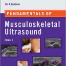 Ebook 978-1455738182 Fundamentals of Musculoskeletal Ultrasound: Expert Consult- Online (Fundamen