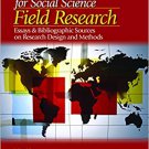 Ebook 978-1412916806 A Handbook for Social Science Field Research: Essays & Bibliographic Sources
