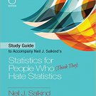 Ebook 978-1506377940 Study Guide to Accompany Neil J. Salkind's Statistics for People Who (Think
