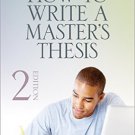 Ebook 978-1452203515 How to Write a Master's Thesis
