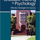 Ebook 978-1412994934 Your Graduate Training in Psychology: Effective Strategies for Success