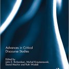 Ebook 978-0415824798 Advances in Critical Discourse Studies