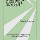 Ebook 978-1412925259 Quantitative Narrative Analysis: 162 (Quantitative Applications in the Socia
