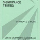 Ebook 978-0803935686 Understanding Significance Testing (Quantitative Applications in the Social