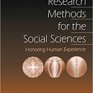 Ebook 978-0761910121 Transpersonal Research Methods for the Social Sciences: Honoring Human Exper