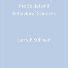 Ebook 978-1412951432 The SAGE Glossary of the Social and Behavioral Sciences