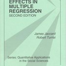 Ebook 978-0761927426 Interaction Effects in Multiple Regression (Quantitative Applications in the