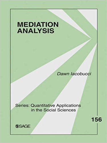 Ebook 978-1412925693 Mediation Analysis (Quantitative Applications in the Social Sciences)