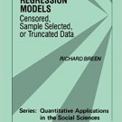 Ebook 978-0803957107 Regression Models: Censored, Sample Selected, or Truncated Data (Quantitativ