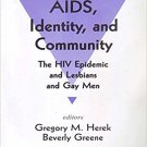 Ebook 978-0803953611 AIDS, Identity, and Community: The HIV Epidemic and Lesbians and Gay Men (Ps