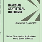 Ebook 978-0803923287 Bayesian Statistical Inference (Quantitative Applications in the Social Scie