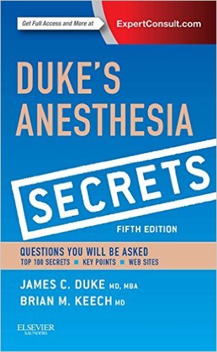 Ebook 978-0323249775 Duke's Anesthesia Secrets