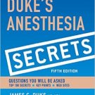 Ebook 978-0323249775 Duke's Anesthesia Secrets