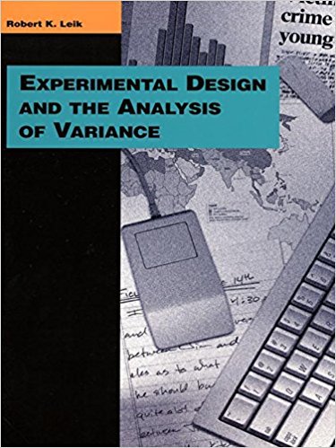 Ebook 978-0803990067 Experimental Design and the Analysis of Variance (Pine Forge Press Series in