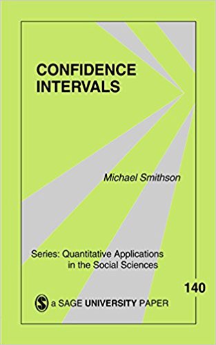 Ebook 978-0761924999 Confidence Intervals (Quantitative Applications in the Social Sciences)