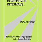 Ebook 978-0761924999 Confidence Intervals (Quantitative Applications in the Social Sciences)