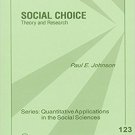 Ebook 978-0761914068 Social Choice: Theory and Research (Quantitative Applications in the Social