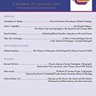 Ebook Pro Ecclesia Vol 25-N2: A Journal of Catholic and Evangelical Theology