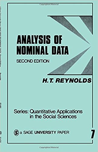 Ebook 978-0803906532 Analysis of Nominal Data (Quantitative Applications in the Social Sciences)