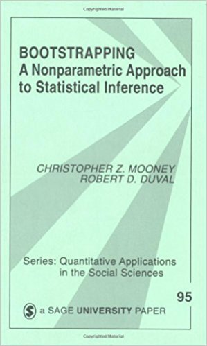 Ebook 978-0803953819 Bootstrapping: A Nonparametric Approach to Statistical Inference (Quantitati