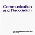 Ebook 978-0803940123 Communication and Negotiation (SAGE Series in Communication Research)