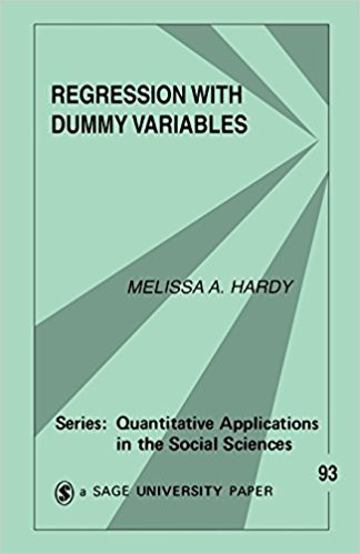 Ebook 978-0803951280 Regression with Dummy Variables (Quantitative Applications in the Social Sci
