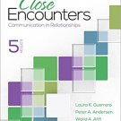 Ebook 978-1506376721 Close Encounters: Communication in Relationships