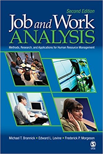 Ebook 978-1412937467 Job and Work Analysis: Methods, Research, and Applications for Human Resourc