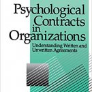 Ebook 978-0803971059 Psychological Contracts in Organizations: Understanding Written and Unwritte