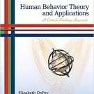 Ebook 978-1412990363 Human Behavior Theory and Applications: A Critical Thinking Approach