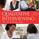 Ebook 978-1412978378 Qualitative Interviewing: The Art of Hearing Data
