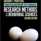 Ebook 978-1506333595 Student Study Guide With IBM? SPSS? Workbook for Research Methods for the Be