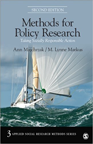 Ebook 978-1412997805 Methods for Policy Research: Taking Socially Responsible Action (Applied Soc