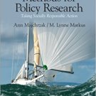 Ebook 978-1412997805 Methods for Policy Research: Taking Socially Responsible Action (Applied Soc
