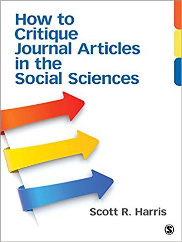 Ebook 978-1452241340 How to Critique Journal Articles in the Social ...