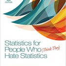 Ebook 978-1506333830 Statistics for People Who (Think They) Hate Statistics