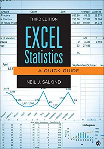 Ebook 978-1483374048 Excel Statistics: A Quick Guide