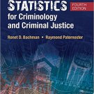 Ebook 978-1506326108 Statistics for Criminology and Criminal Justice