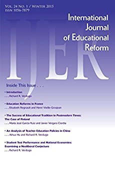 Ebook IJER Vol 24-N1 (International Journal of Educational Reform)